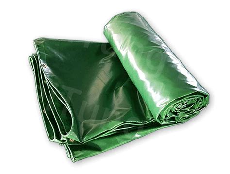 德安篷布 防雨布PVC涂塑蓬布油苫布 防水 防晒 厂家直销 尺寸定制 绿色 20米x20米