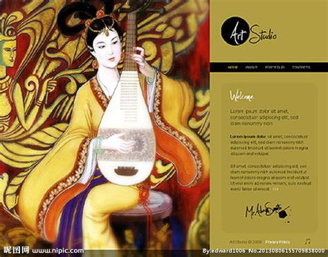 企业网站flash设计图__中文模板_ web界面设计_设计图库_昵图网nipic.com