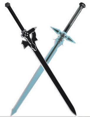 新款动漫刀剑神域cos武器 小号黑剑阐释者刀剑神域 刀剑 玩具-阿里巴巴