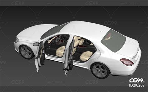 奔驰汽车3D模型-cg模型免费下载-CG99