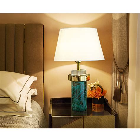 欧式台灯卧室床头灯美式台灯复古怀旧客厅灯创意浪漫民国地中海-美间设计