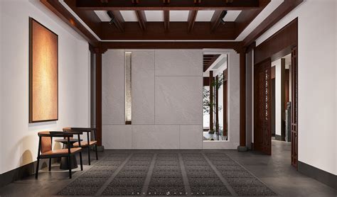 中式别墅（负一层）|space|Home Decoration Design|曾星超_Original作品-站酷ZCOOL