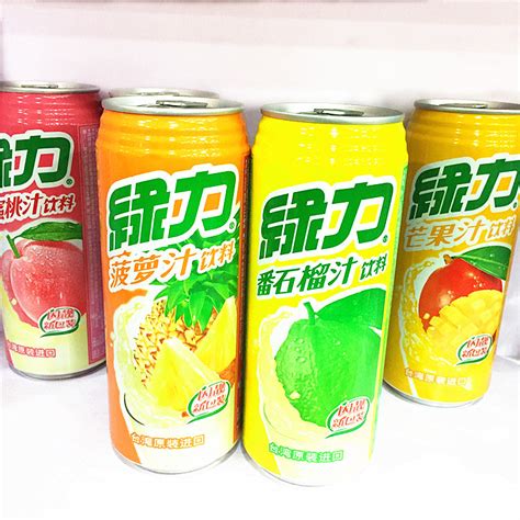 台湾饮料批发 绿力果汁饮料 480ml葡萄汁24听一箱 多口味可选-阿里巴巴