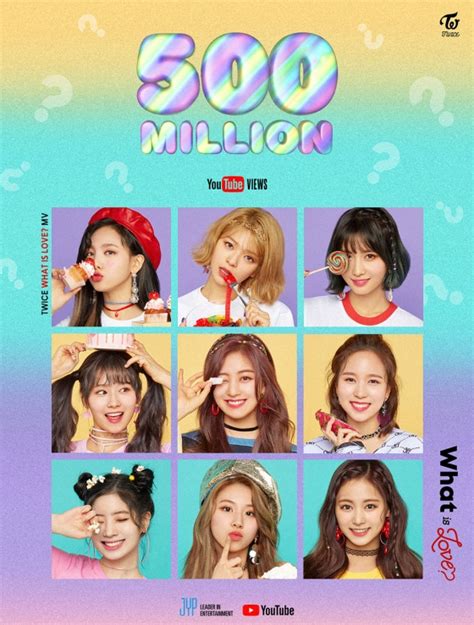Twice’s ‘What is Love?’ surpasses 500 million views on YouTube