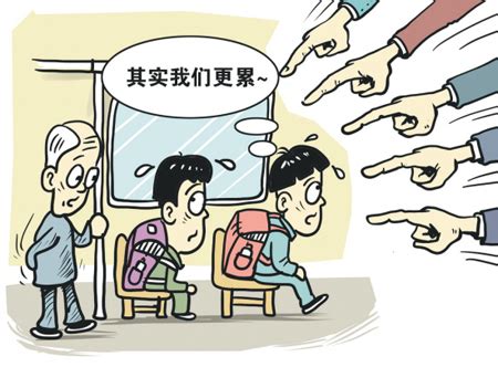 “7名中学生集体不让座”该不该遭责骂_青葱校园_教育频道_长江网_cjn.cn
