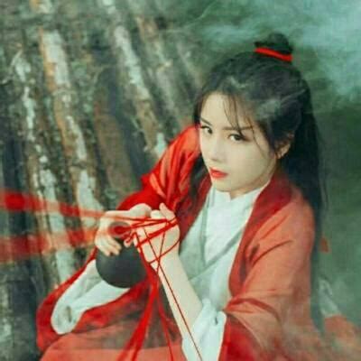 古风真人女喝酒头像图片