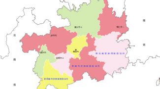 贵州省行政区划地图：贵州下辖6个地级市、3个自治州分别是哪些？