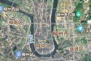 柳州市卫星地图 - 3D实景地图、高清版 - 八九网