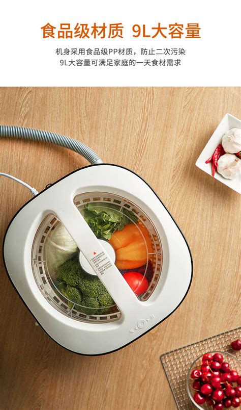 新款果蔬消毒机多功能水果肉类清洗机家用智能食材净化机-阿里巴巴