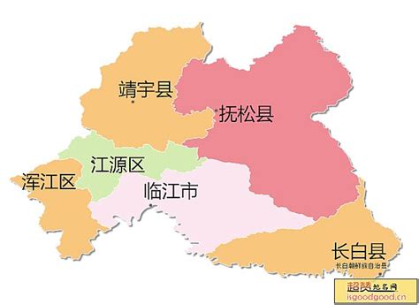 白山市地名_吉林省白山市行政区划 - 超赞地名网