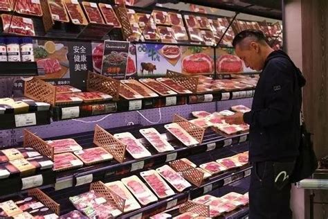 超市鲜肉上午新鲜牛肉超市摄影摄影图配图高清摄影大图-千库网