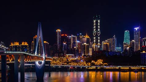中国重庆十八梯传统风貌区夜景照片摄影图片_ID:438874058-Veer图库