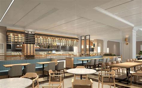 食堂设计装修，打造静谧温馨的就餐环境-湖南新尚建筑装饰工程有限公司