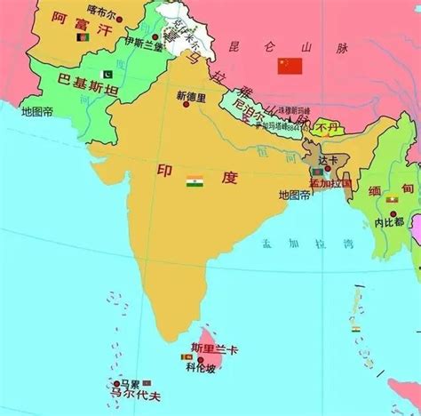 柬埔寨地图高清中文版 - 柬埔寨地图 - 地理教师网