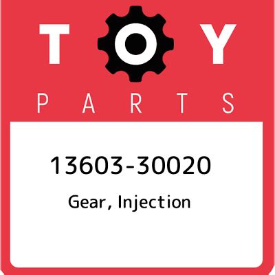 13603-30020 Toyota Gear, injection 1360330020, New Genuine OEM Part | eBay