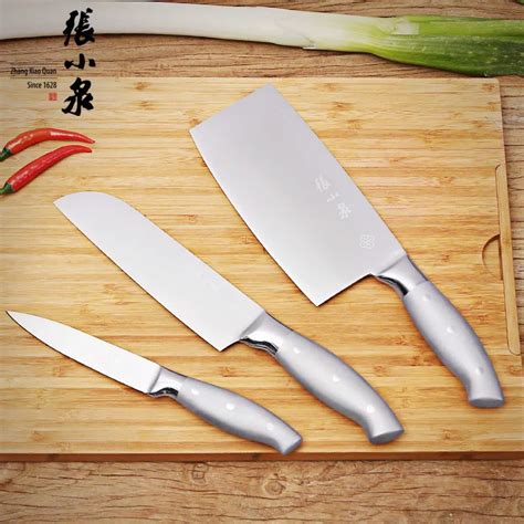 张小泉菜刀家用切片刀厨师专用不锈钢切肉切菜刀小型套装厨房刀具-阿里巴巴