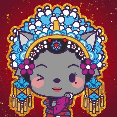 古风头像手绘灰太狼女生