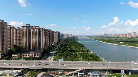 鸟瞰山西大同的城市景观和古城墙—高清视频下载、购买_视觉中国视频素材中心