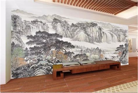 公司聚财风水文化背景墙设计制作-北京飓马文化墙设计制作公司