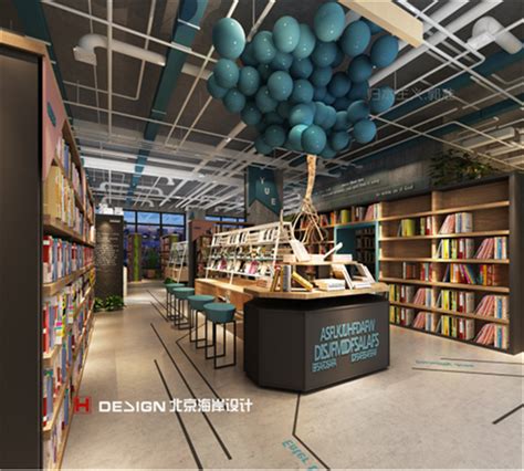 书店设计作品集锦案例-设计案例-建E室内设计网