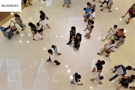 延时摄影室内人流商场通道逛街购物MP4格式【视频下载】-包图网