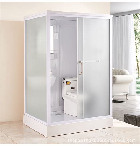 整体淋浴房一体式整体卫生间玻璃隔断浴室整体卫浴洗澡间钢化玻璃-阿里巴巴