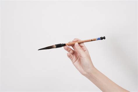 五分钟让您了解毛笔的结构丨三联文房毛笔课堂（第二讲）_笔头
