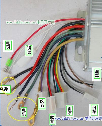 电动车控制器接线方法及接线图详解