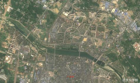 四川省广汉市三星堆遗址及周边区域最新卫星影像地图@热点新闻卫星图