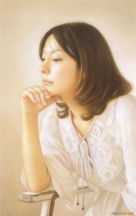 日本的柔情女子油画︱卯野和宏作品 - 日志 - 海风清听 - 书画家园