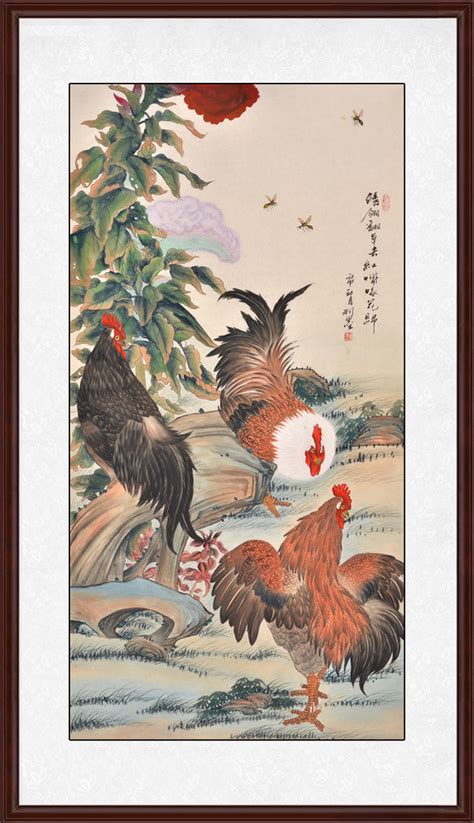 中国收藏网---新闻中心--画鸡的画家 鸡年送吉祥国画公鸡图赏析