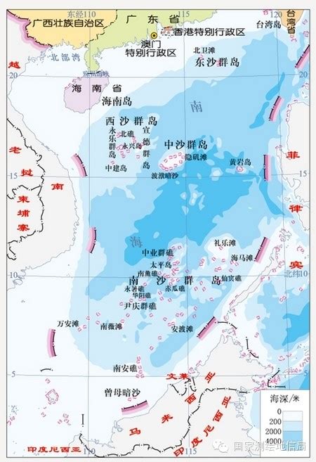 中国南海地图高清版大图图片预览_绿色资源网