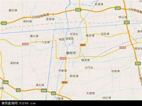 泰州市区地图全图,扬州泰州,徐州市区_大山谷图库