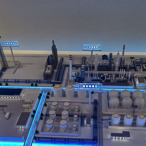 智慧工业沙盘在展厅中的作用和优势_武汉微艺达智能沙盘模型公司