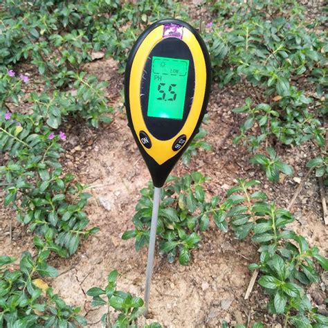 四合一土壤测试仪电子土壤检测仪 土壤PH测试仪 光照计 温湿度计-阿里巴巴