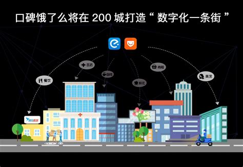 口碑饿了么宣布将在200城打造本地生活“数字化一条街”_联商网