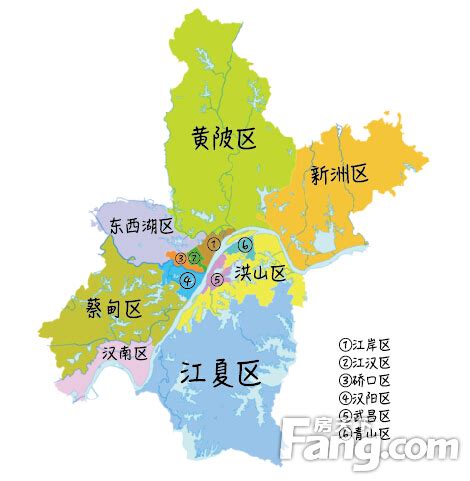 武汉中心城区地价分级地图!_房产资讯_房天下