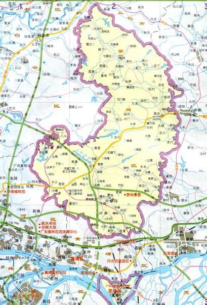 广州萝岗区地图及萝岗区介绍-广州在线—广州生活资讯门户