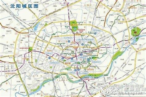 沈阳地图 - 图片 - 艺龙旅游指南