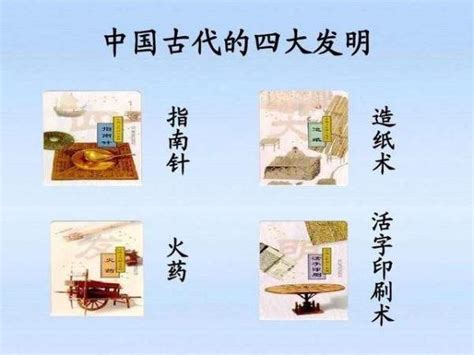经典中国古代四大发明展板设计图片下载_红动中国