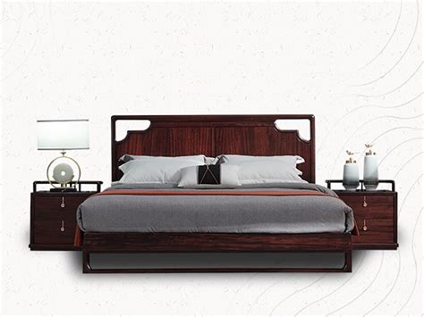 新中式床产品|工业/产品|家具|小合同志 - 原创作品 - 站酷 (ZCOOL)