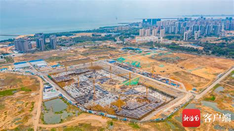 海口国际免税城项目加紧建设 - 陕工网