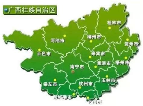 广西桂林12县地图,桂林市,桂林市六城区划分_大山谷图库