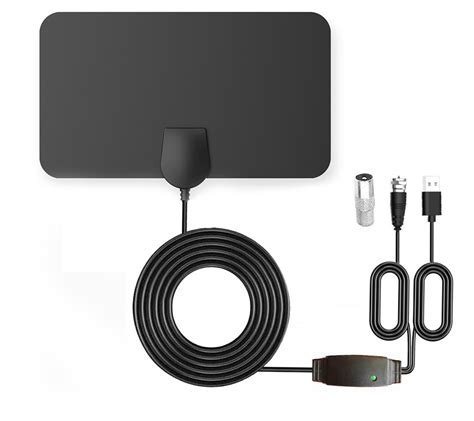 亚马逊ebay新款数字卫星地面波HDTV电视天线新款带灯放大器50g-阿里巴巴
