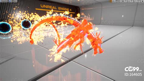 ue4 超酷特效 龙 特效 法术技能 火焰 魔幻 粒子特效 虚幻4-cg模型免费下载-CG99