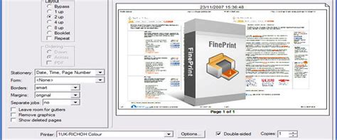FinePrint: как пользоваться программой