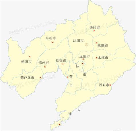 辽宁省地图 - 快懂百科