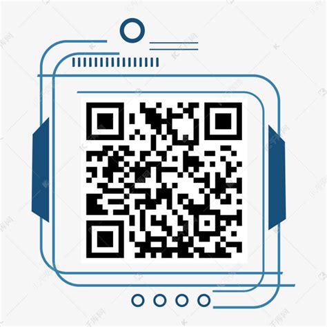 二维码边框图图片