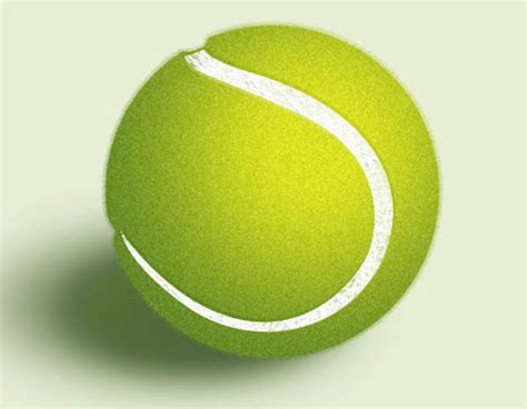 手绘一个绿色绒毛网球 - 第6页