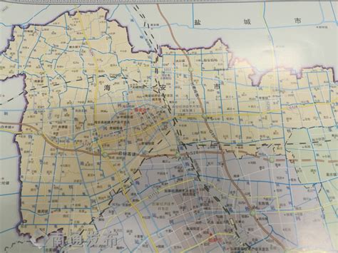 新版《南通市政区图》出炉丨首次标注海安市、通创区和地铁站_我苏网